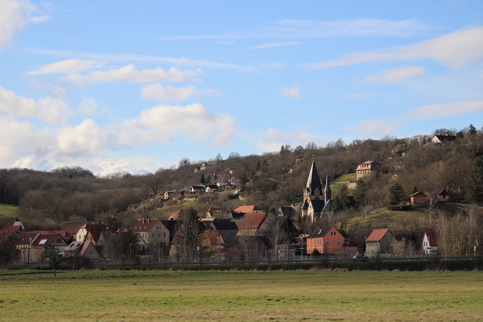 Die Ortschaft Roßbach