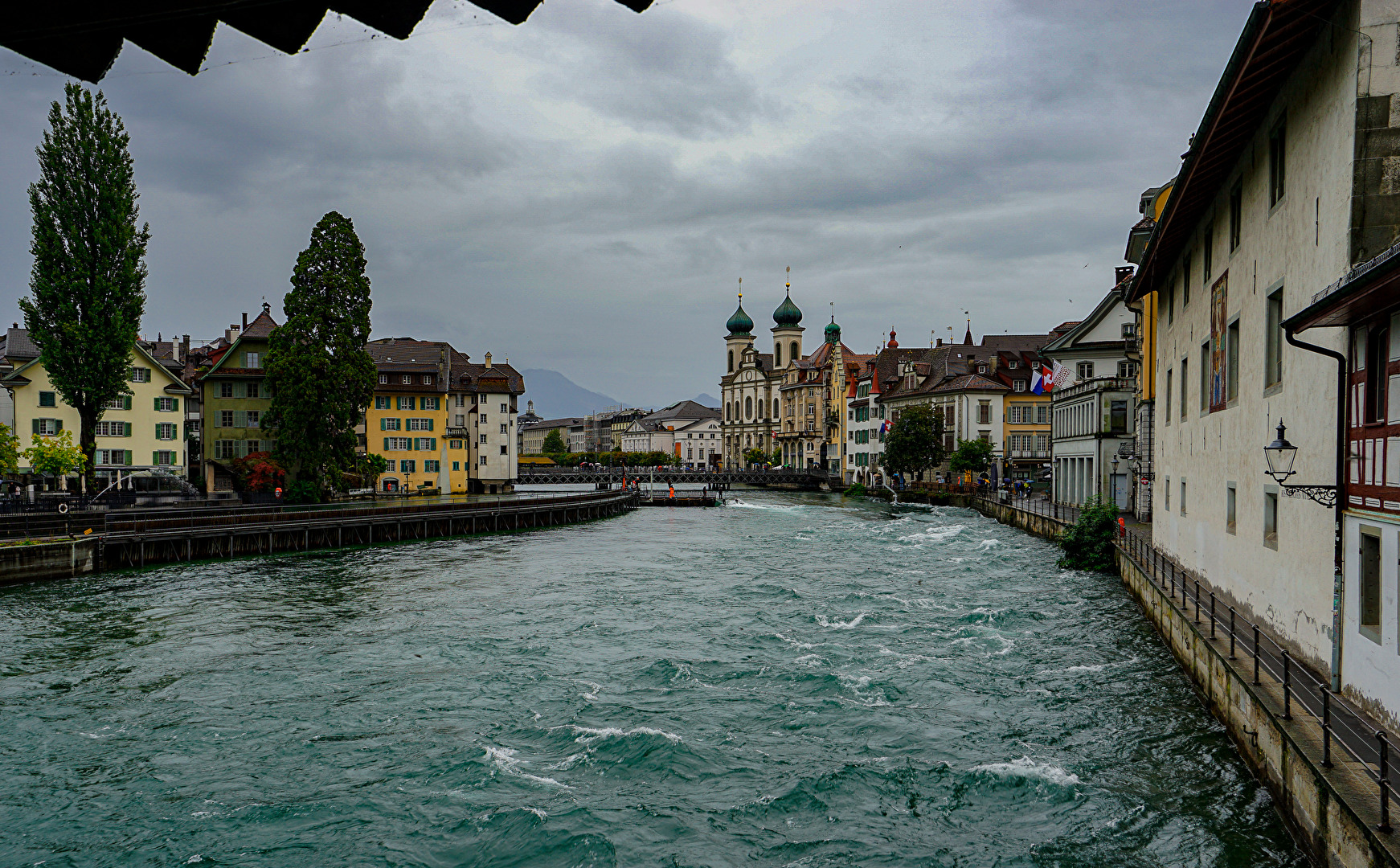 Luzern bei Regen 2