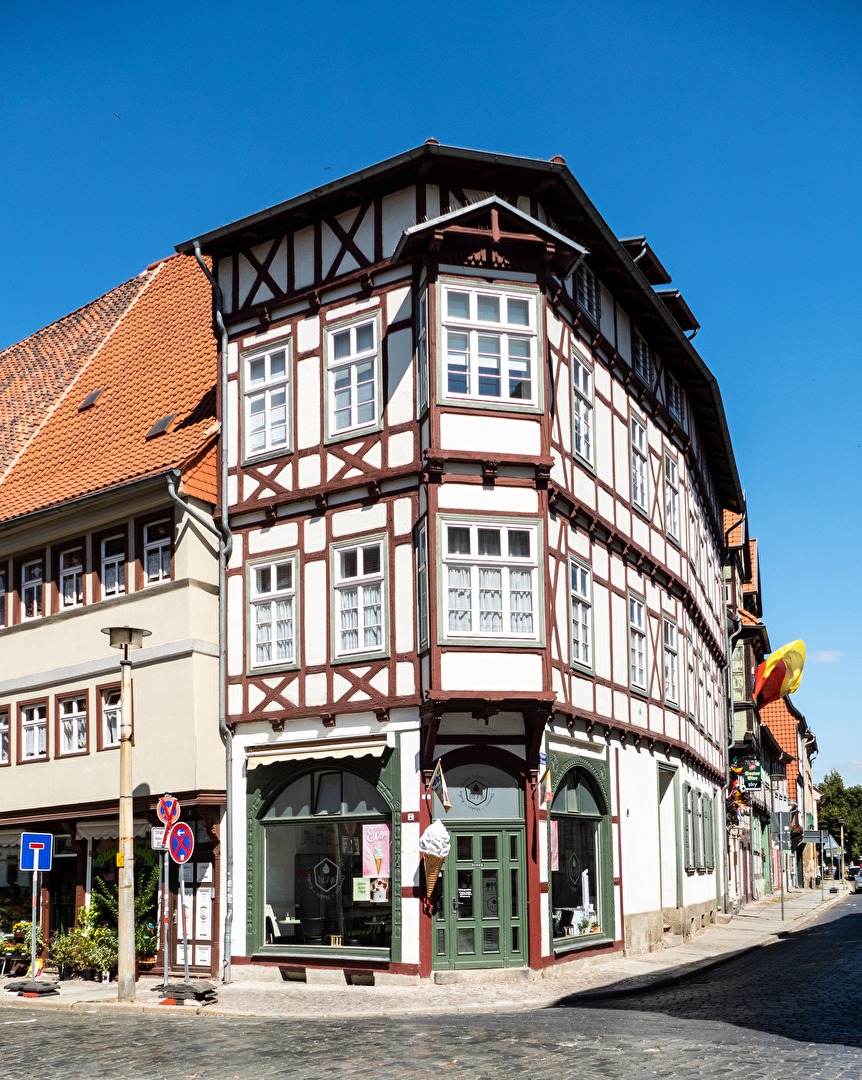 Quedlinburger Ansichten - Eckhaus