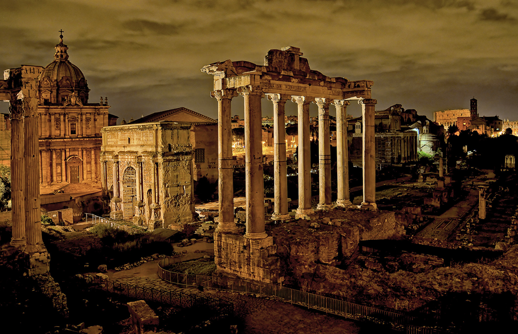 Rom, Saturn-Tempel, Forum Romanum