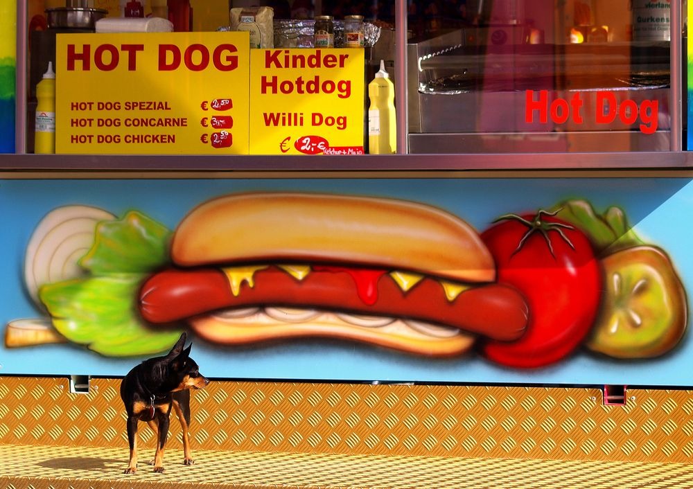 Hot-Dog  (nichts wie weg)