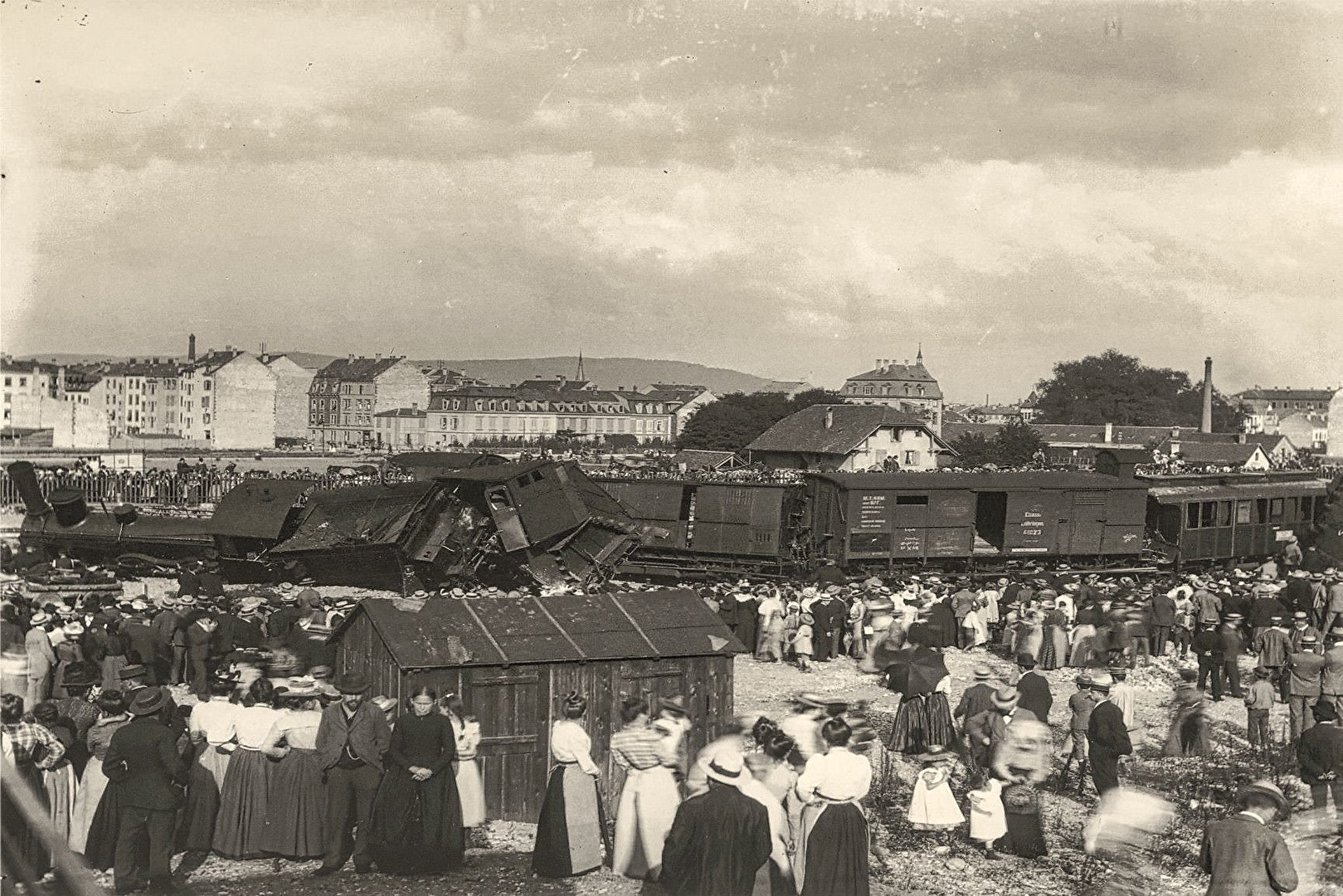Der Eisenbahnunfall von Münchenstein am 14. Juni 1891