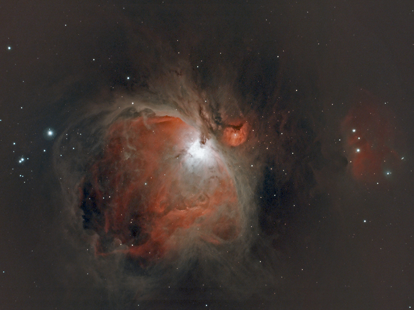 Orionnebel M42 Schmalband