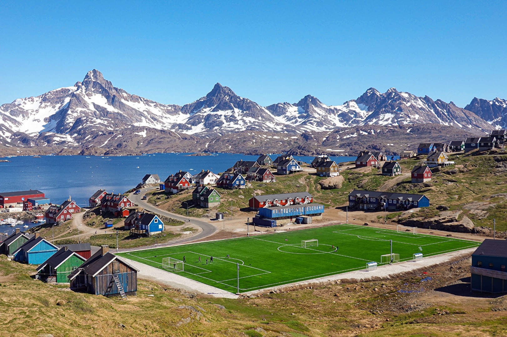 Fussball in Grönland