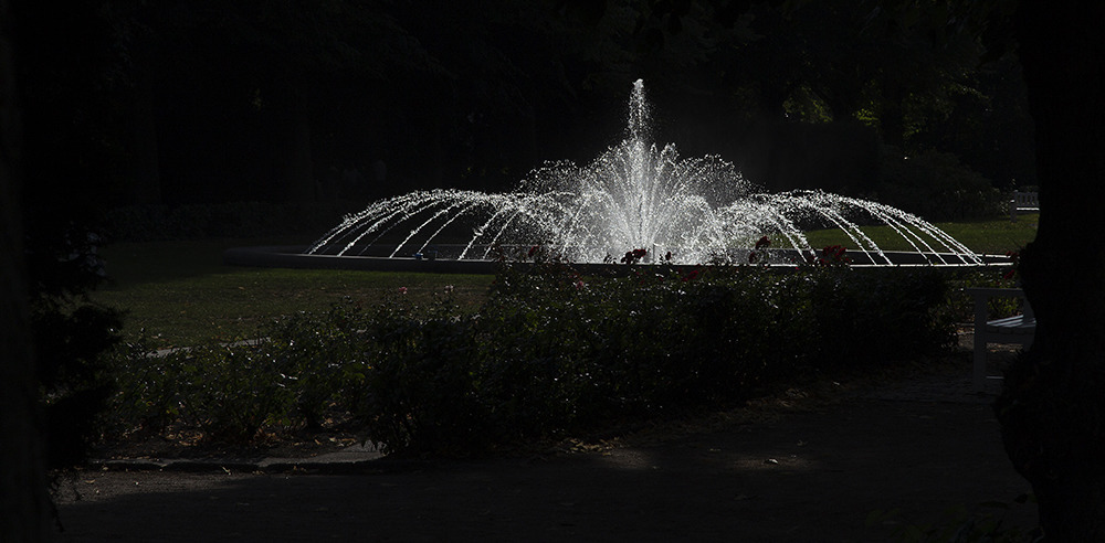 Springbrunnen Stadtpark am OLG Rostock