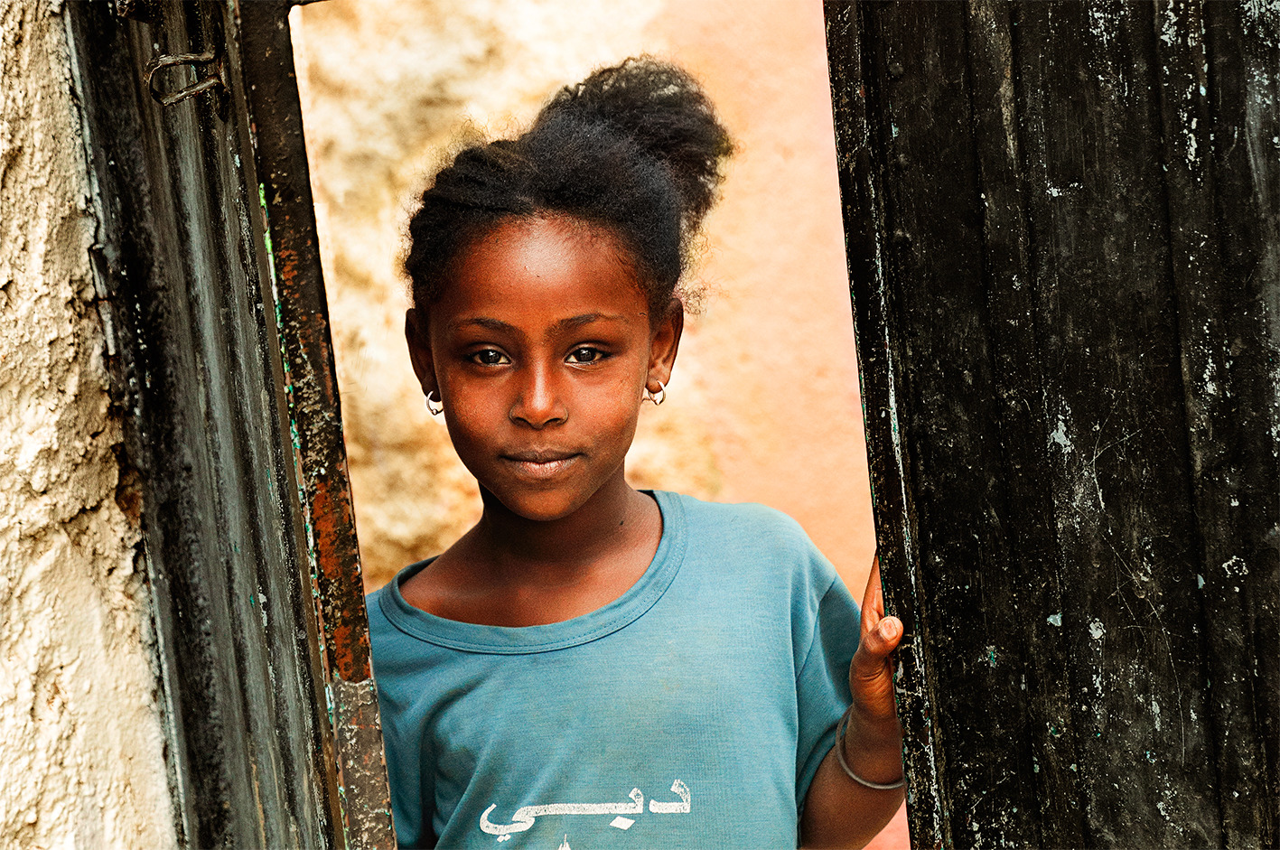 Porträt eines Maedchen,  Äthiopien 2020