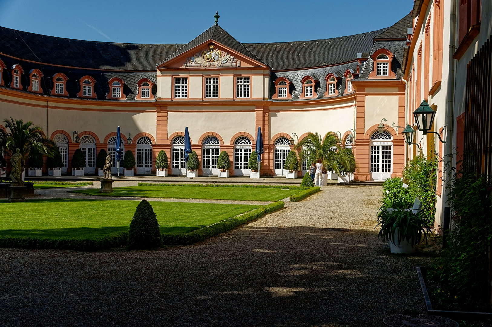Innenhof Schloss Weilburg