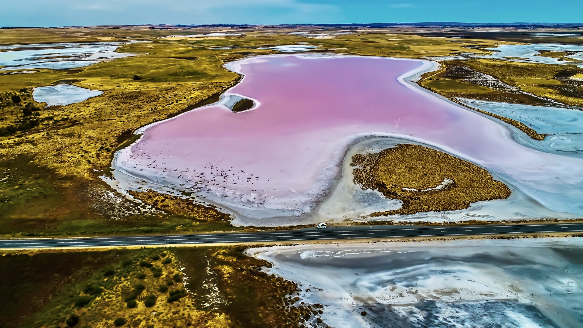 Pink Lake Südaustralien