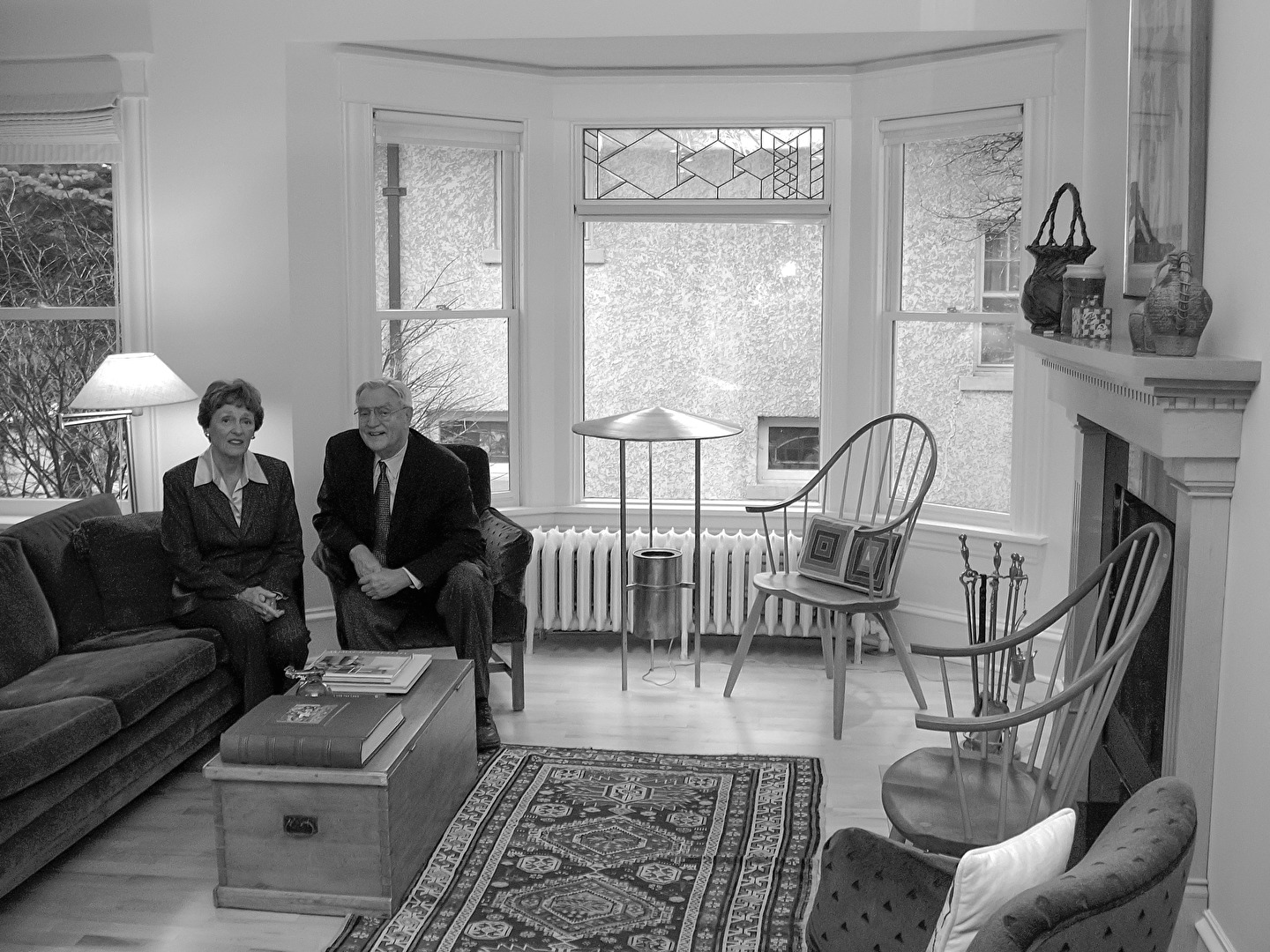 Vice President Walter Mondale und Frau Joan