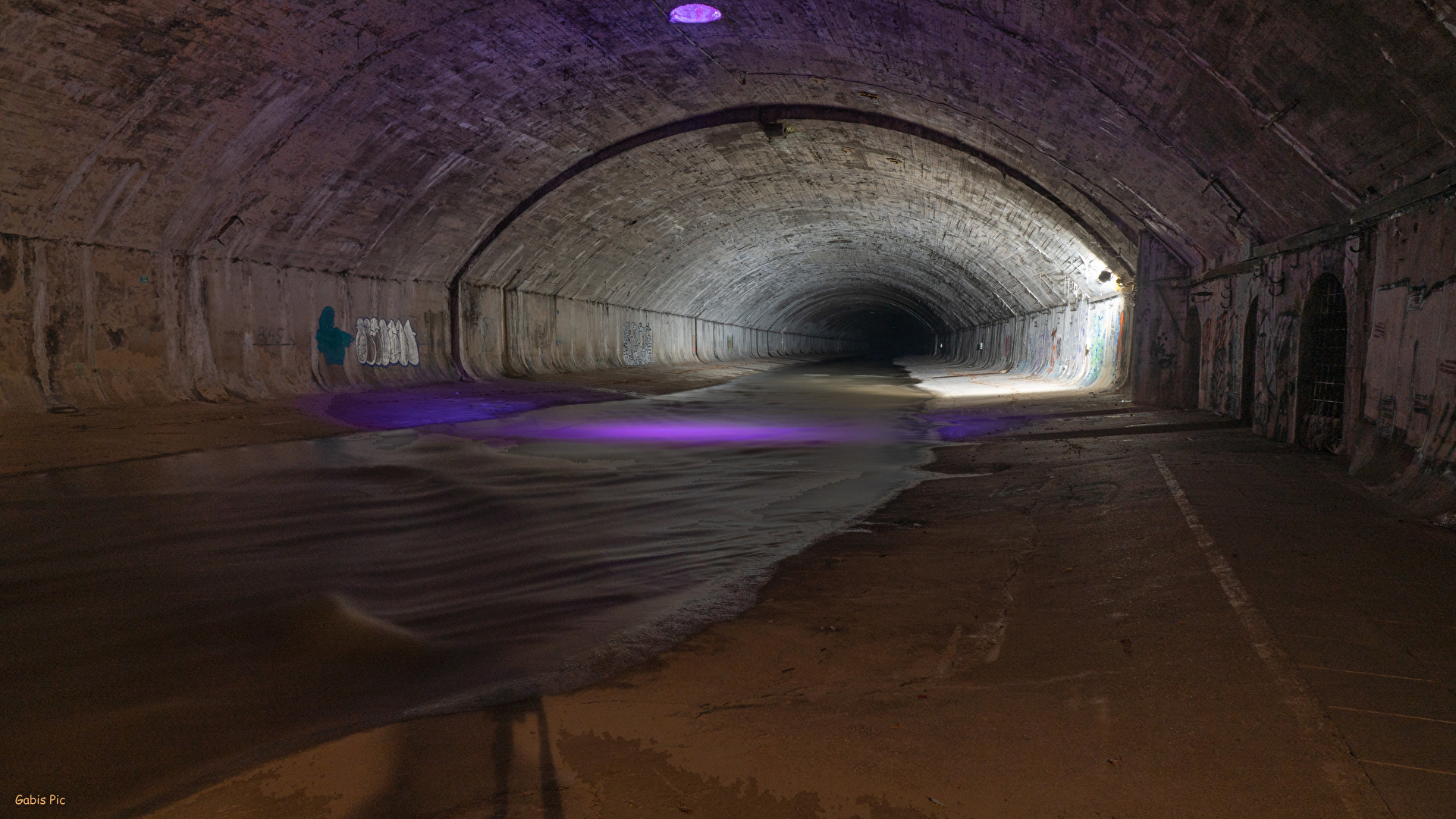 Tunnelsystem - der Unterirdisch fließende "Wienfluss"