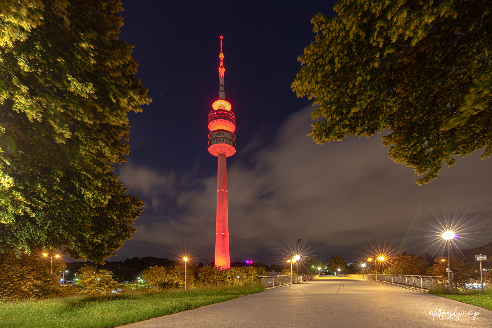 Night of Light 2020 in Olympiapark München