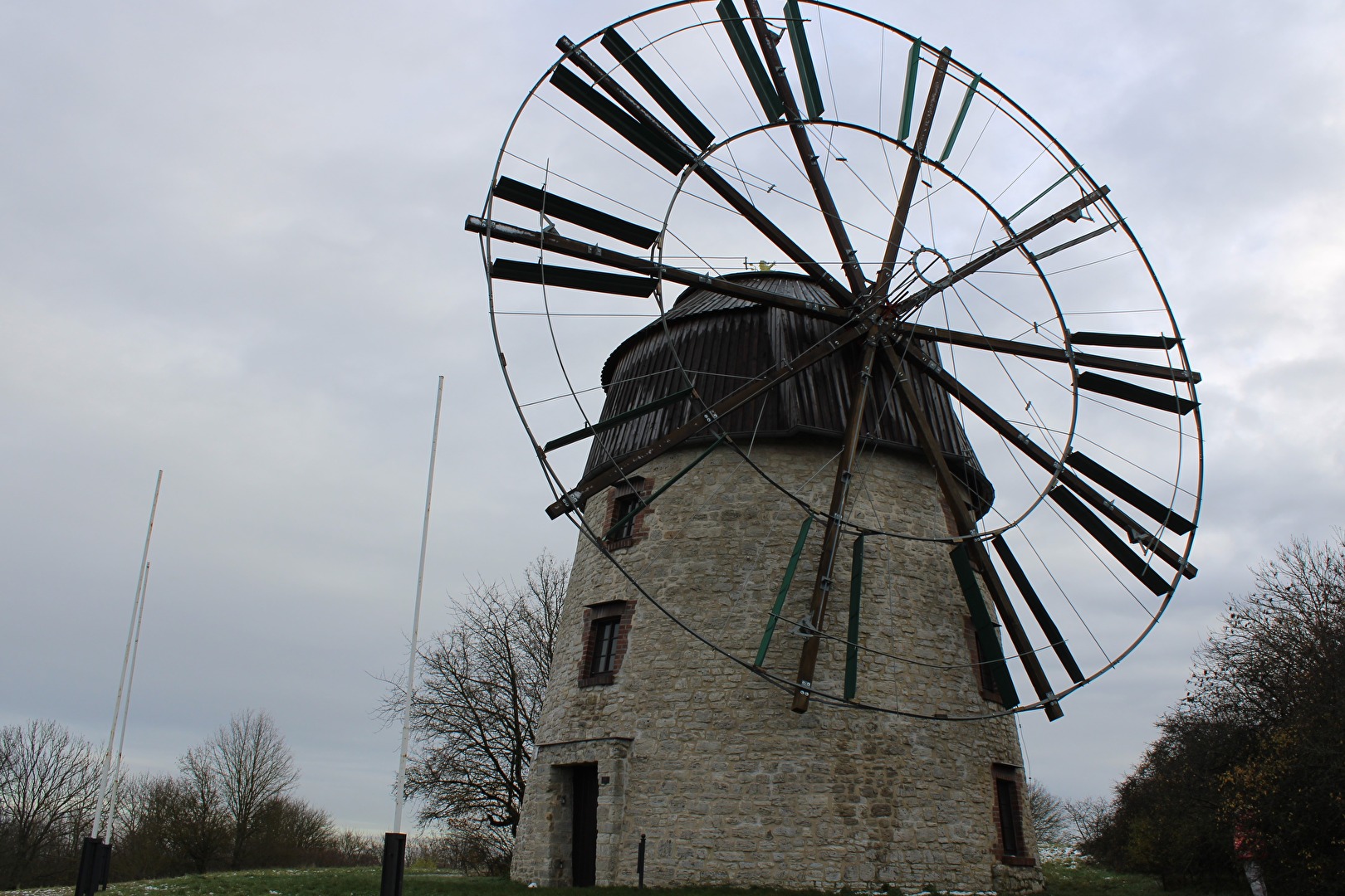 Die Windmühle in Eckartsberga
