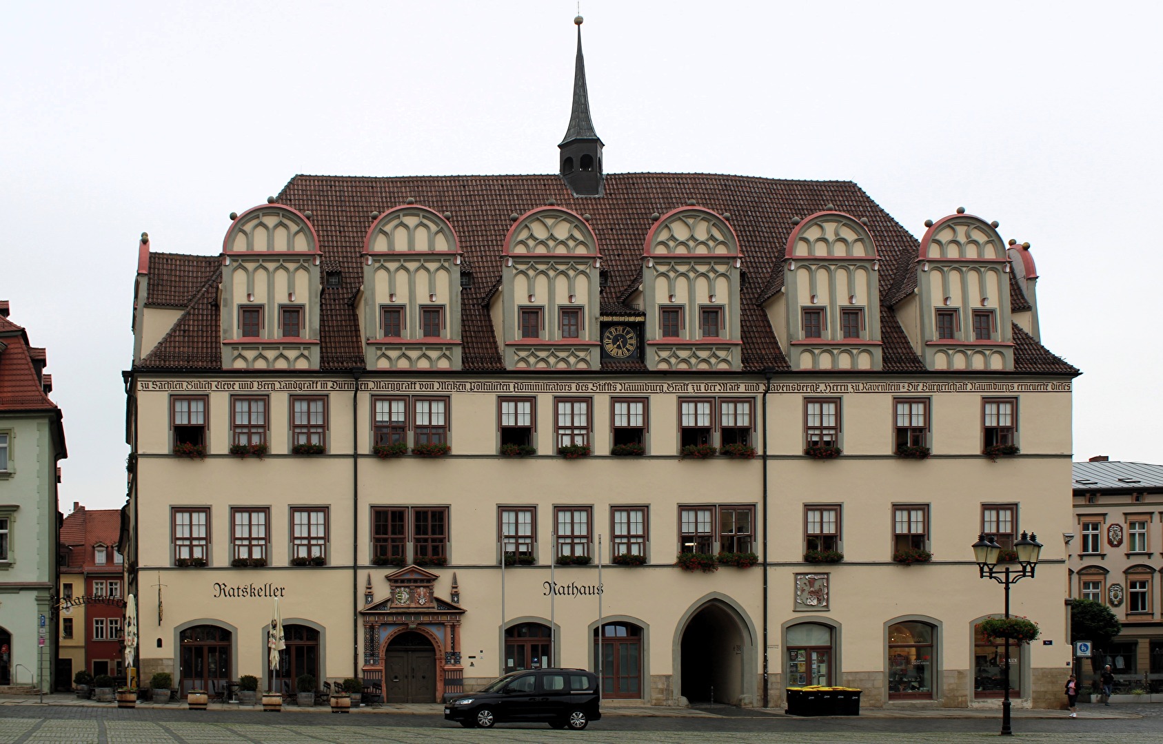 Das Rathaus von Naumburg