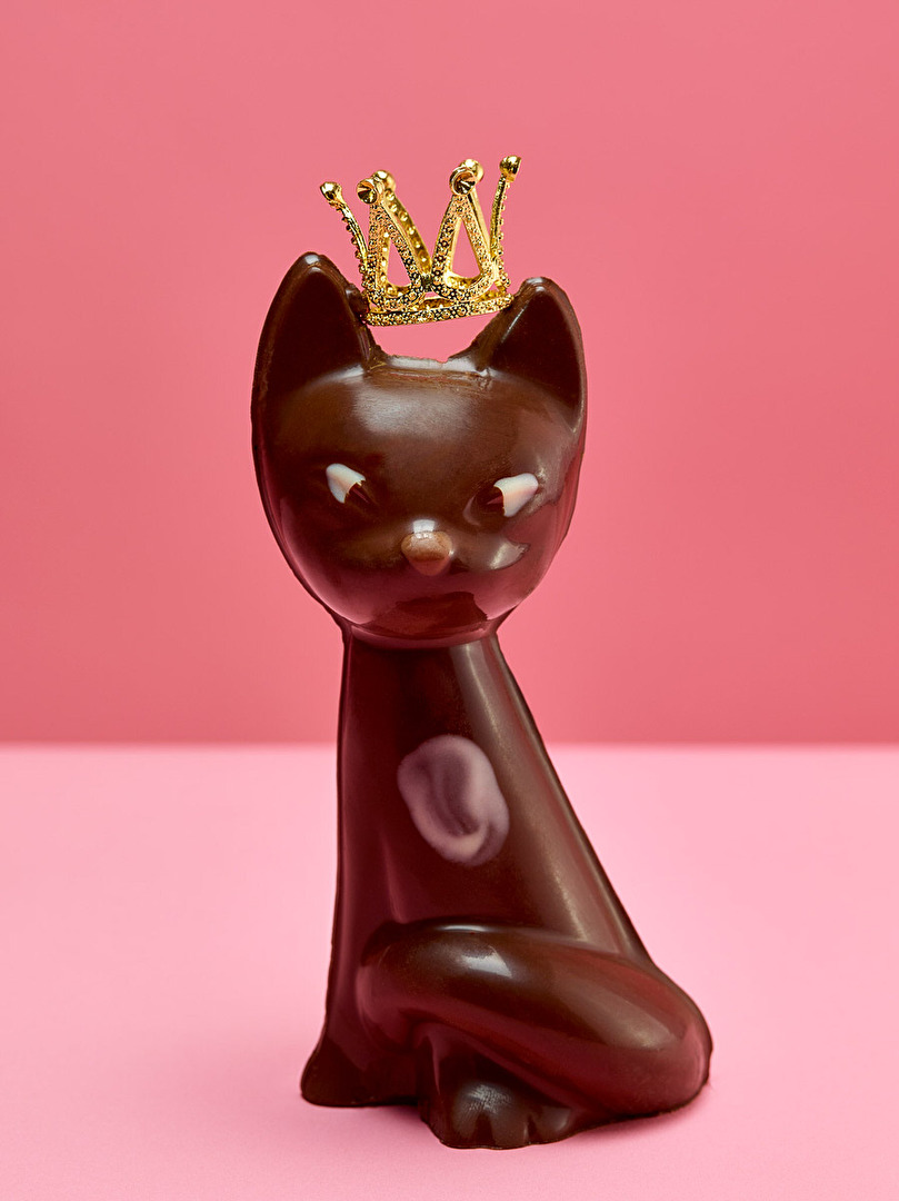 #König aus #Schokolade