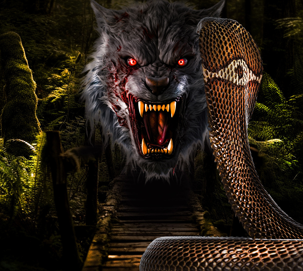 Werewolf vs Cobra